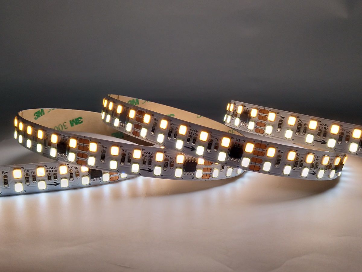 Tira LED DMX512 de doble blanco
